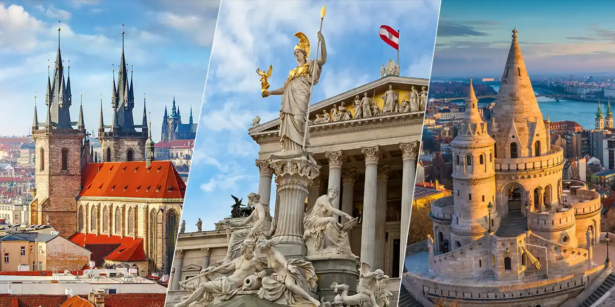 Prague, Vienna and Budapest